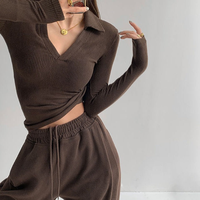 Calienne Slim-Fit Ribbed Polo Shirt