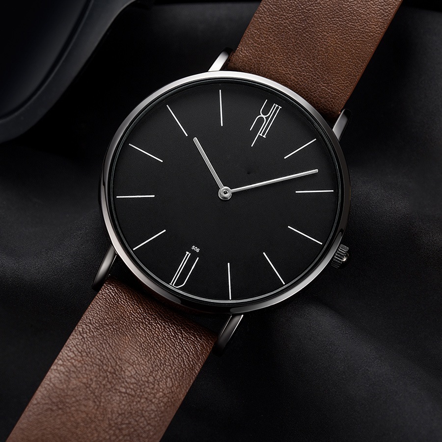 Theodore Classic Leather Watch
