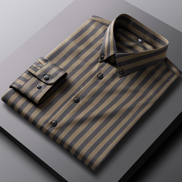 Charleston Classic Stripe Dress Shirt