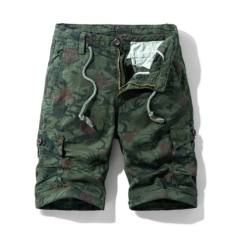 Tom Harding Printed Cargo Shorts