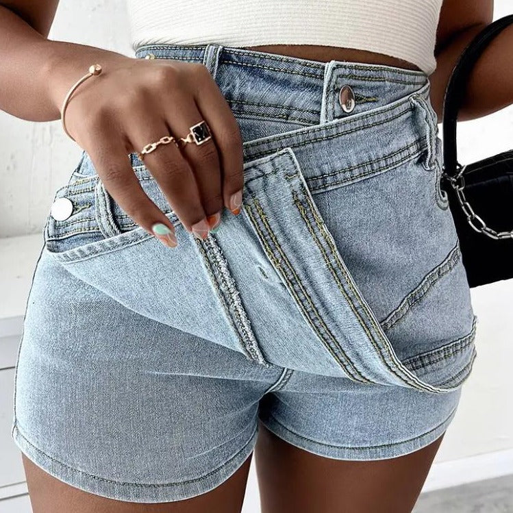 Savannah Sleek Denim Skort