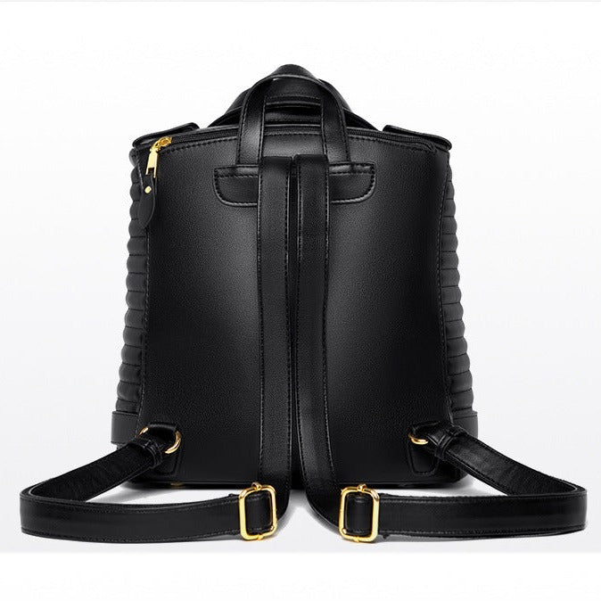 Olivia Luxe Leather Backpack