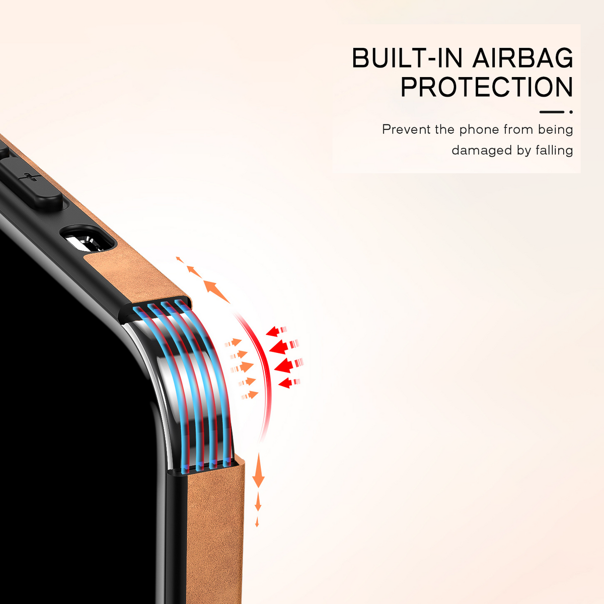 XenoFrame Vintage Vegan Leather Iphone Case