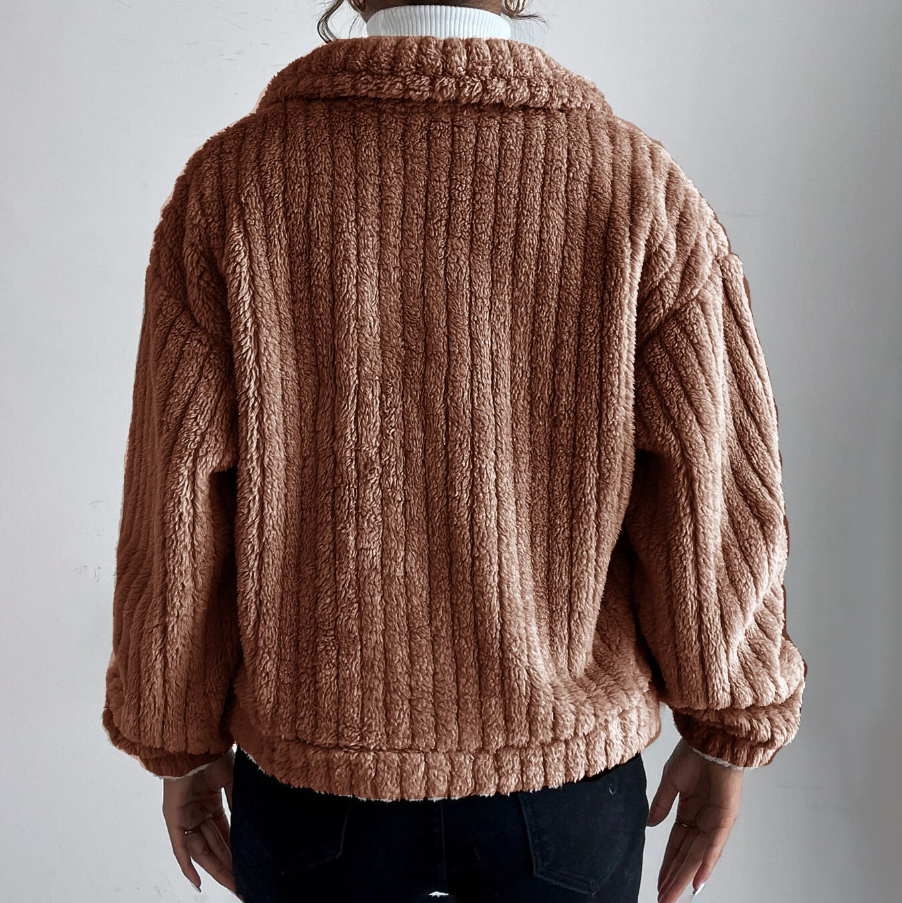 Juliette Ultra-Soft Plush Velour Jacket