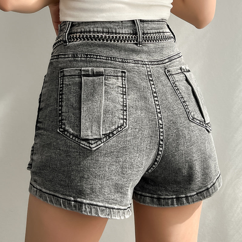 Savannah Stylish Denim Skort