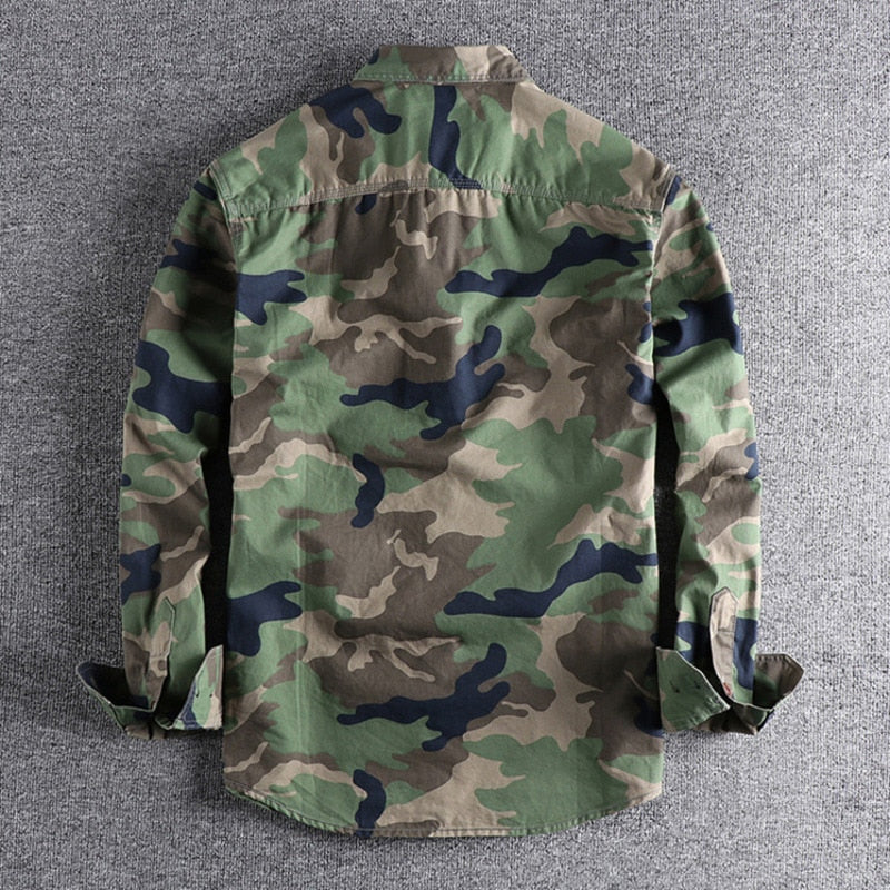 Kings Cross Camo Button Up Shirt