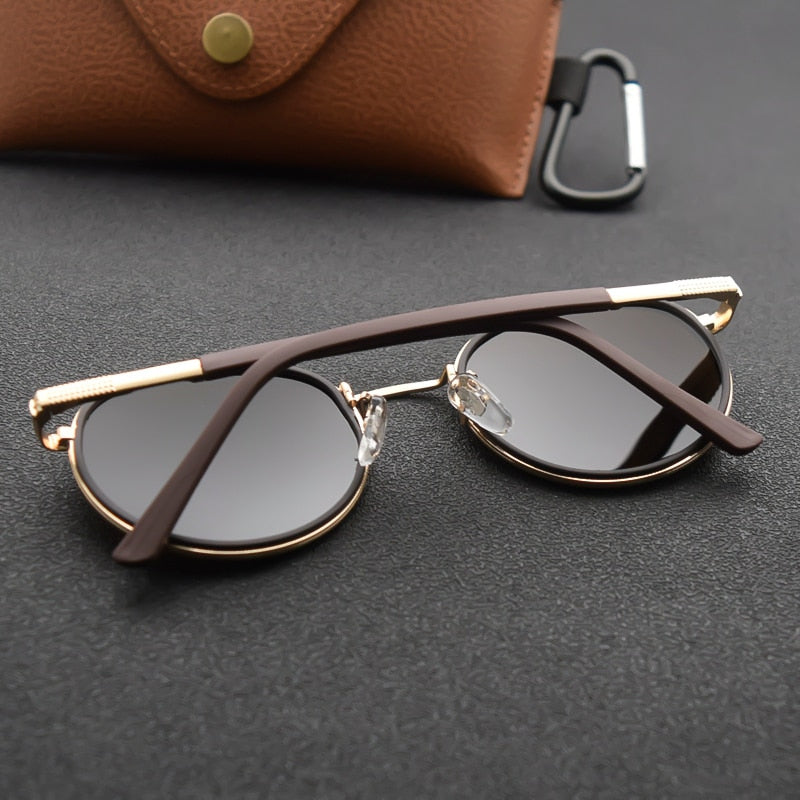 Celeste Vintage Round Sunglasses