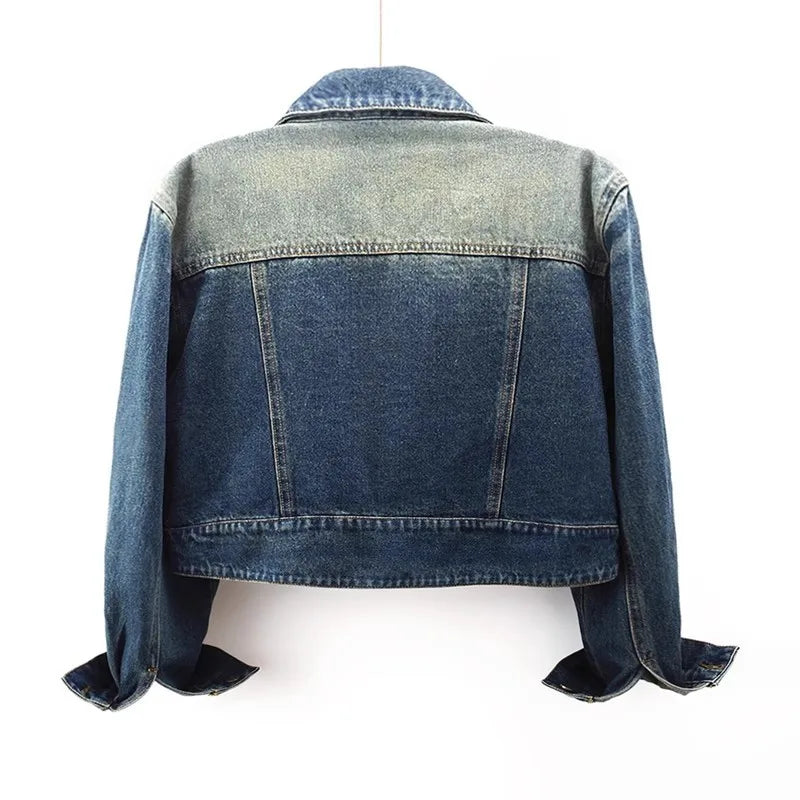 L&#39;ATERIBÉLLE VINTAGE DENIM JACKET BY LILIAN-THOURAM™