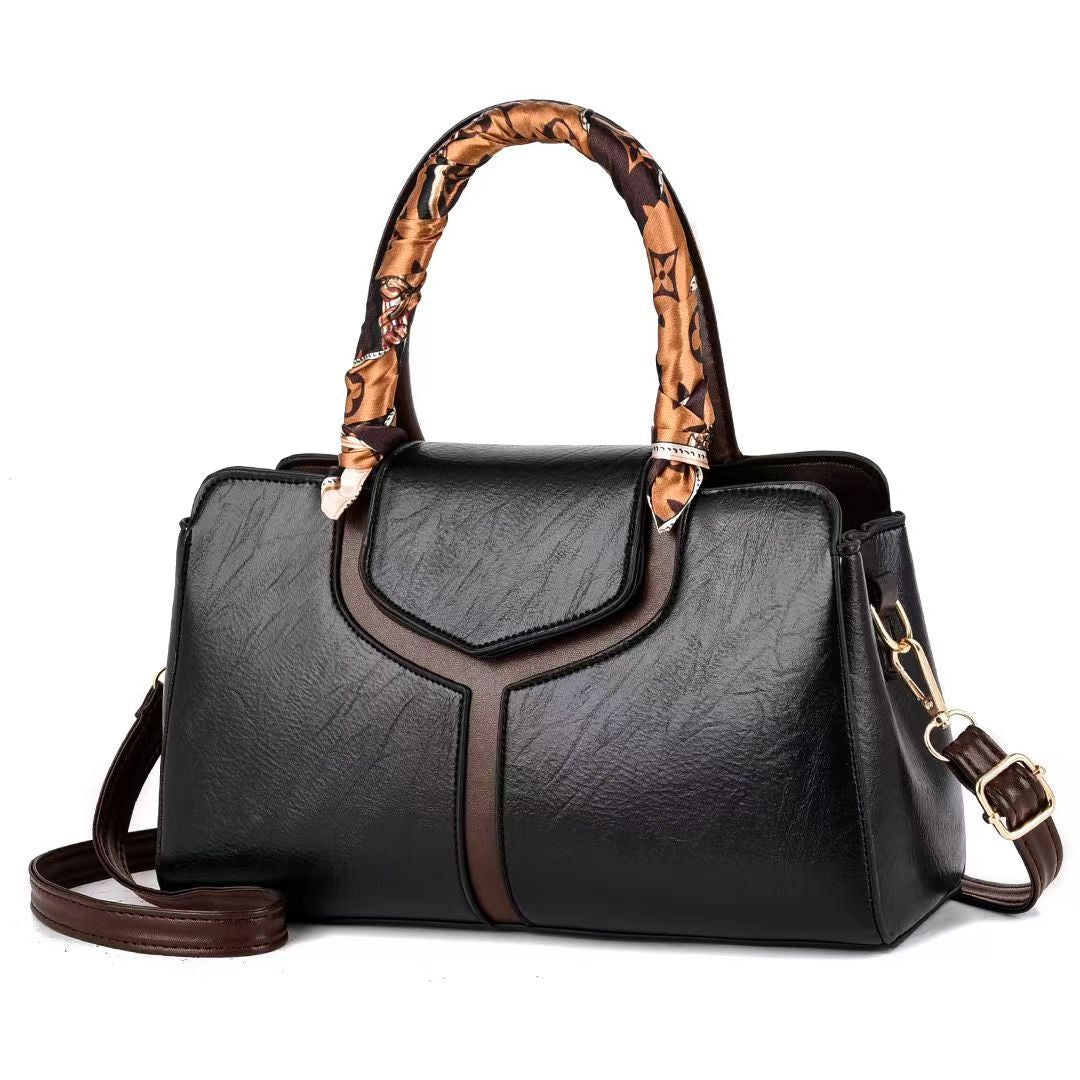 Victoria Sophisticated Leather Handbag