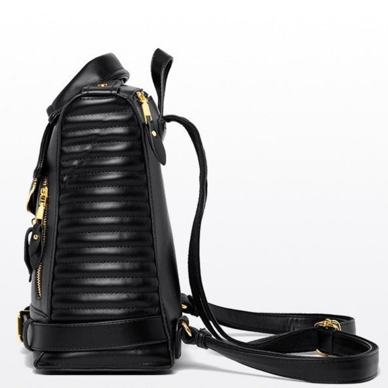 Olivia Luxe Leather Backpack