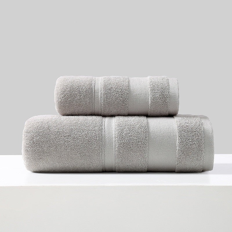 PrestigeCraft™️ Ultra-Soft 2 pcs Cotton Towel Set