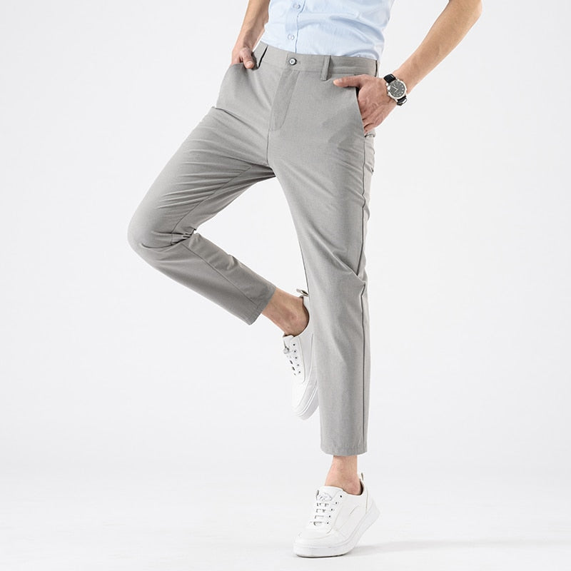 VINCÉNZIO STRETCH-FIT CHINO PANTS