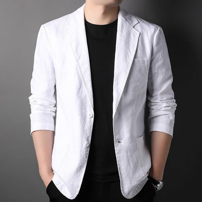 Alexander Tailored Linen Blazer