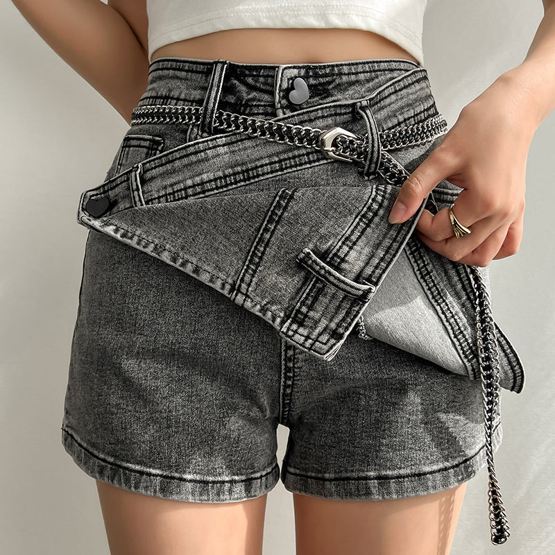 Savannah Stylish Denim Skort