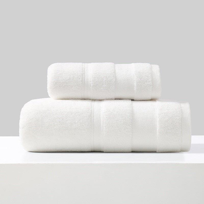 PrestigeCraft™️ Ultra-Soft 2 pcs Cotton Towel Set