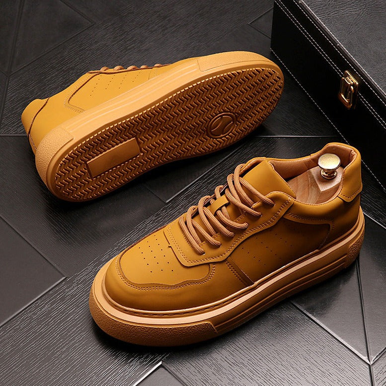 Arius Casual Leather Platform Sneaker