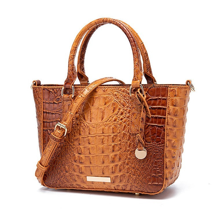 The Femme Fatale™ Embossed Croc Bag