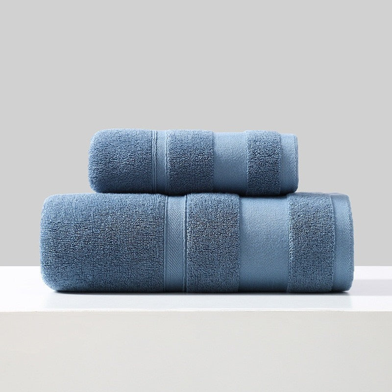 PrestigeCraft™️ Ultra-Soft 2 pcs Cotton Towel Set