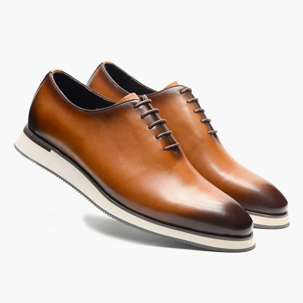 Marcus Elegant Classic Leather Derby