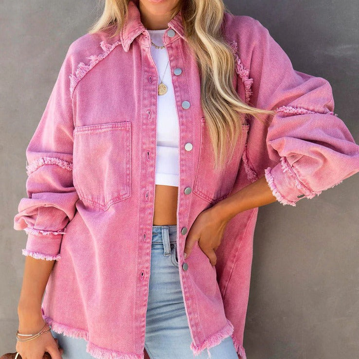 Athena Vibrant Denim Jacket