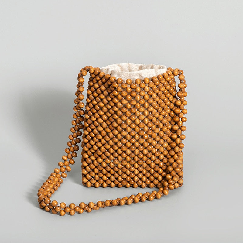 Ava Delicate Beaded Crossbody Bag