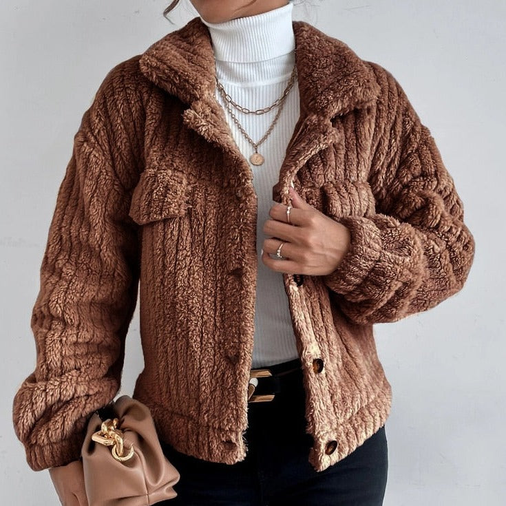 Juliette Ultra-Soft Plush Velour Jacket