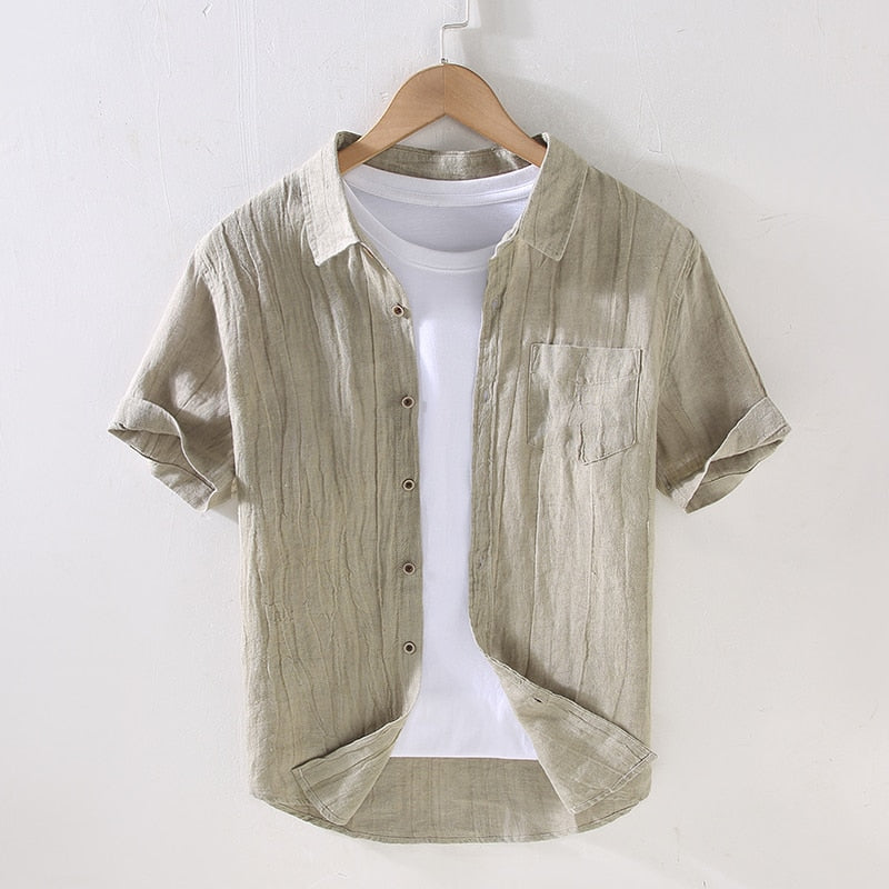 Dîot-Milan Breezy Linen Shirt