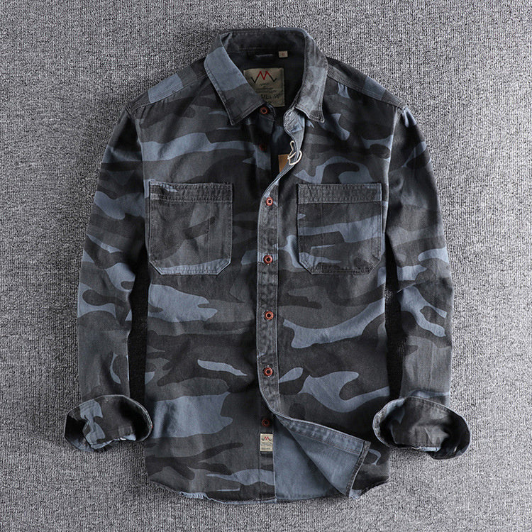 Kings Cross Camo Button Up Shirt