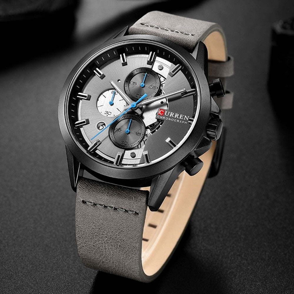 Curren Luxe Leather Watch