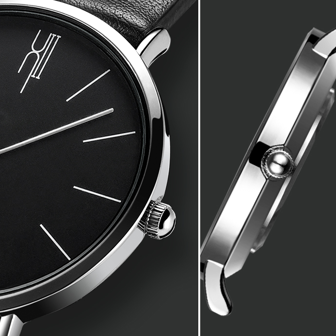 Theodore Classic Leather Watch