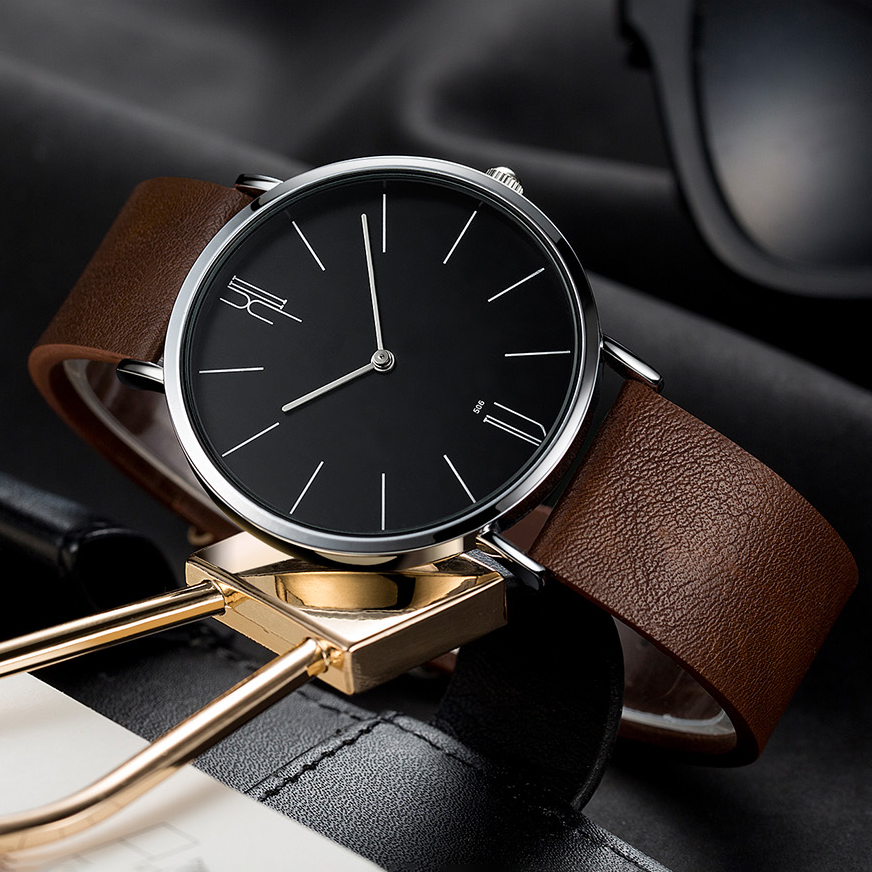 Theodore Classic Leather Watch