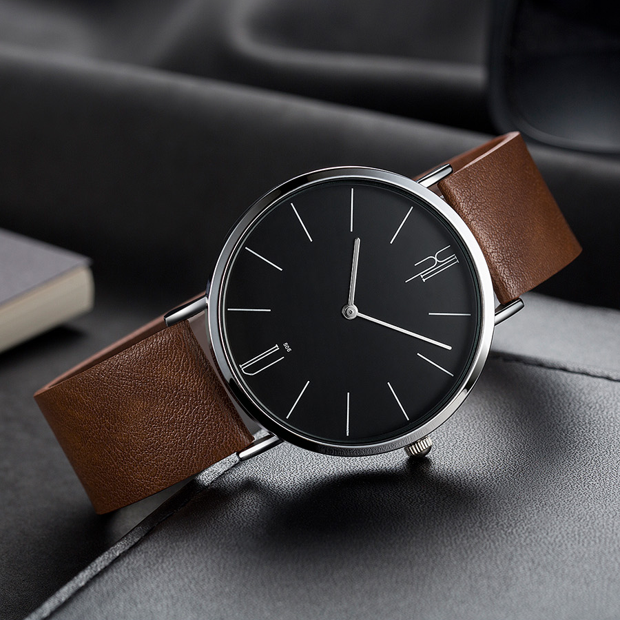 Theodore Classic Leather Watch