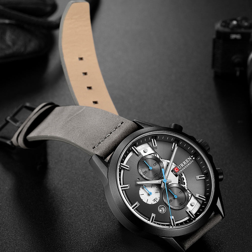 Curren Luxe Leather Watch