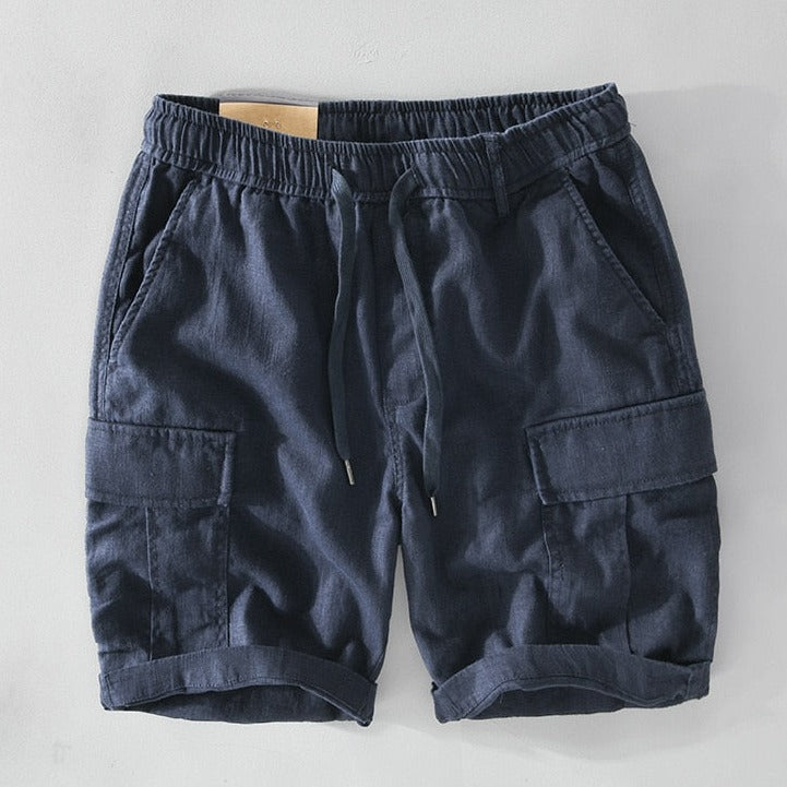 Arius Breezy Linen Cargo Shorts