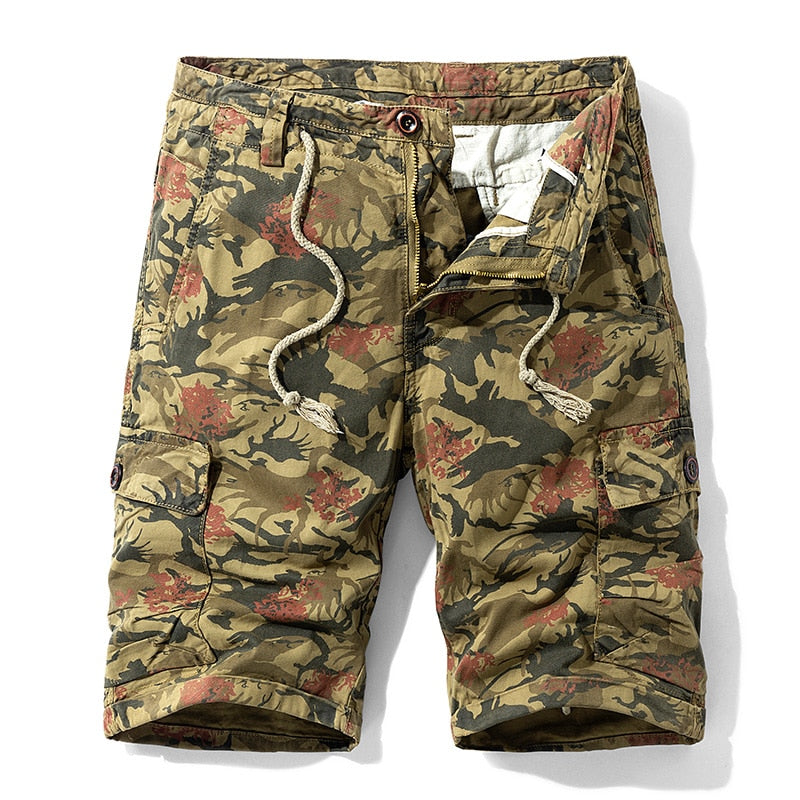 Tom Harding Printed Cargo Shorts