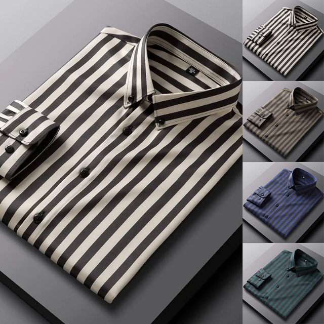 Charleston Classic Stripe Dress Shirt