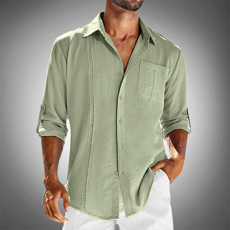 VINCÉNZIO HOMME® PRESTIGE LINEN SHIRT