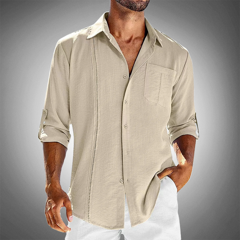 VINCÉNZIO HOMME® PRESTIGE LINEN SHIRT