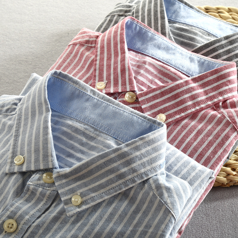 VINCÉNZIO OXFORD COTTON STRIPED SHIRT