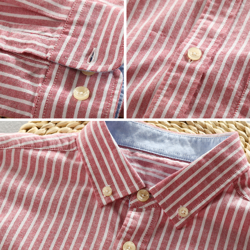 VINCÉNZIO OXFORD COTTON STRIPED SHIRT