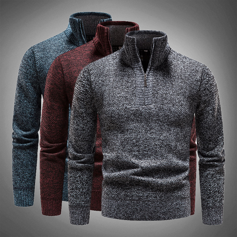 Arius Breathable Mock Neck Sweater