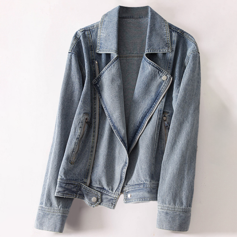 Anastasia Azurlise Vintage Denim Jacket