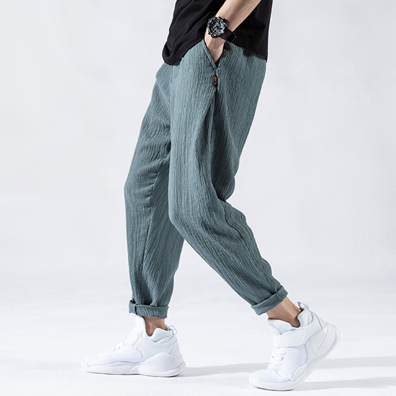 Alden Linoluxe™️ Relaxed Fit Muslin Pants