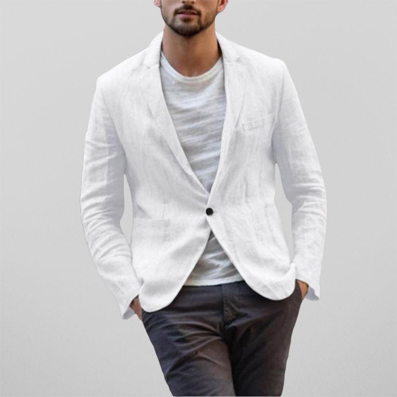 Hayden Chase Classic Linen Blazer