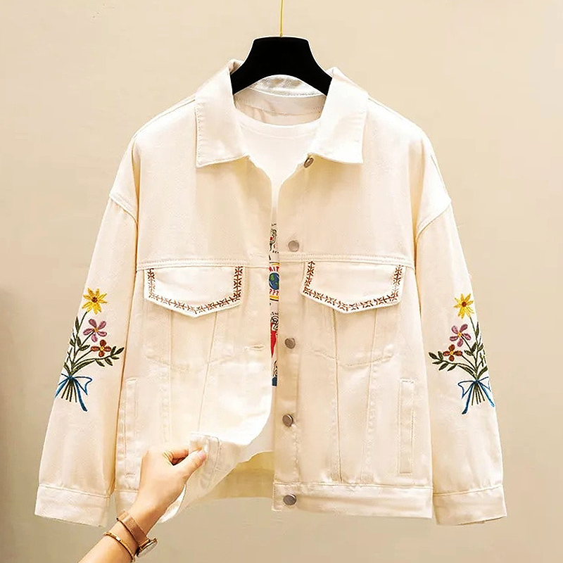 Olivia UrbaneChic™ Floral Embroid Jacket