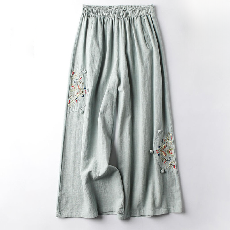 ARMONIA-SETOSA LITEBREEZE™️ LINEN PALAZZO PANTS