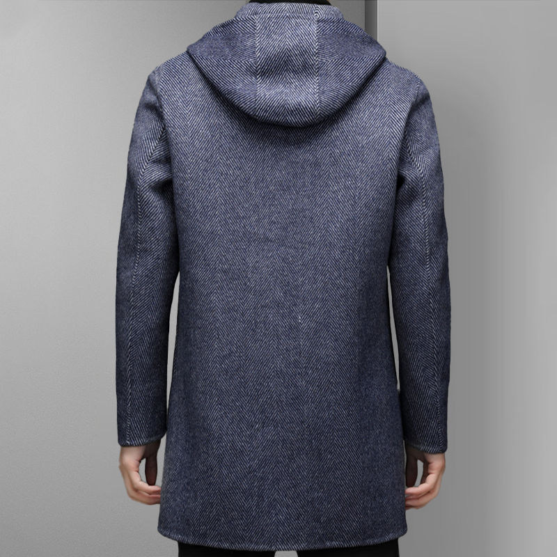 Milano-Calou Contemporary Wool Overcoat