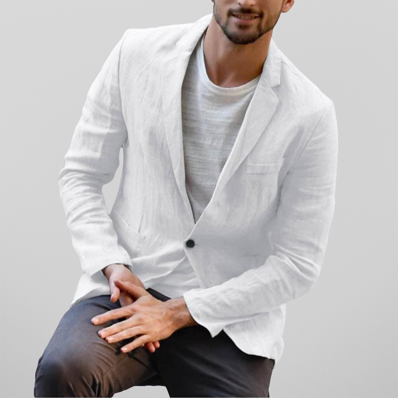 Hayden Chase Classic Linen Blazer