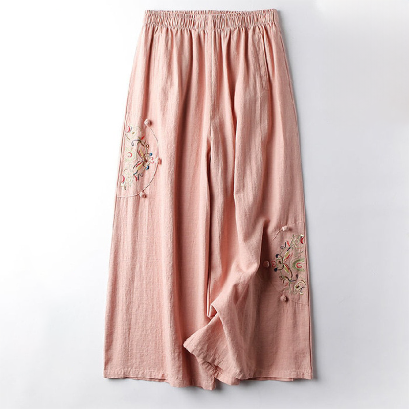 ARMONIA-SETOSA LITEBREEZE™️ LINEN PALAZZO PANTS