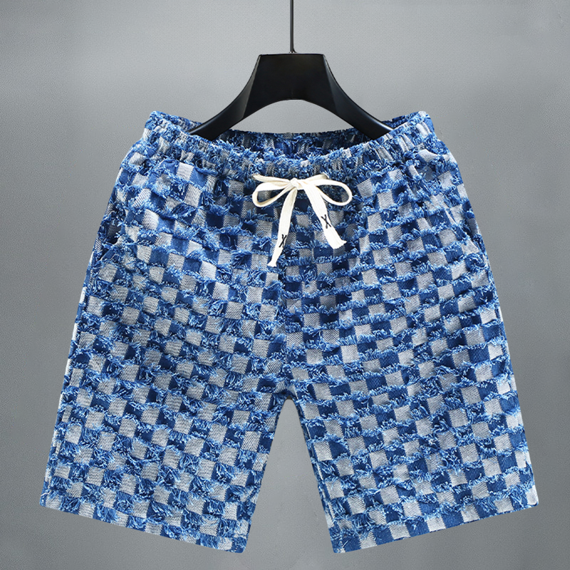 Tanner Slim-Fit Checkered Shorts